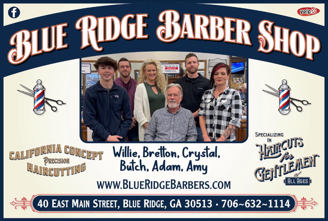 barber shop group photo 